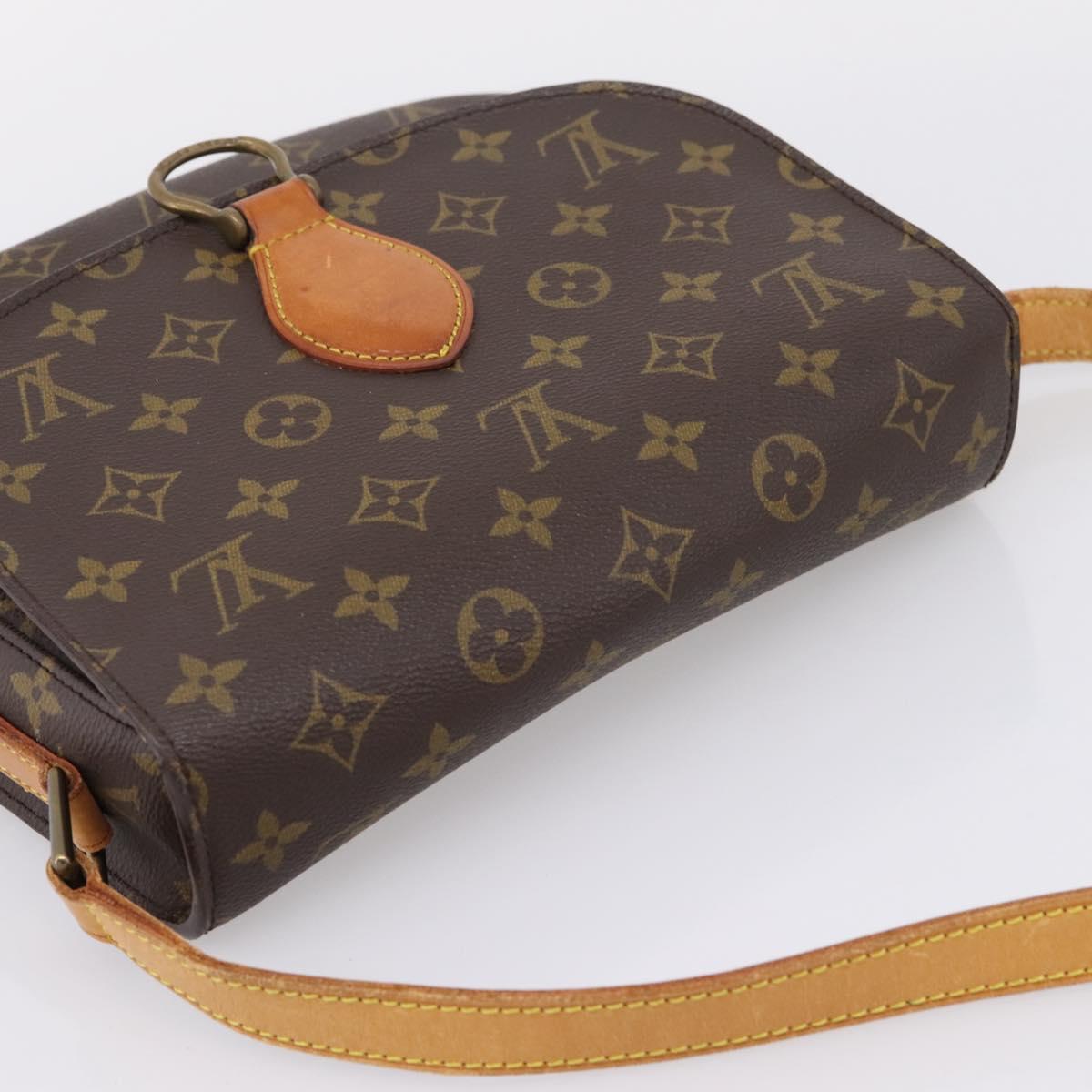 LOUIS VUITTON Monogram Saint Cloud GM Shoulder Bag M51242 LV Auth ep15883