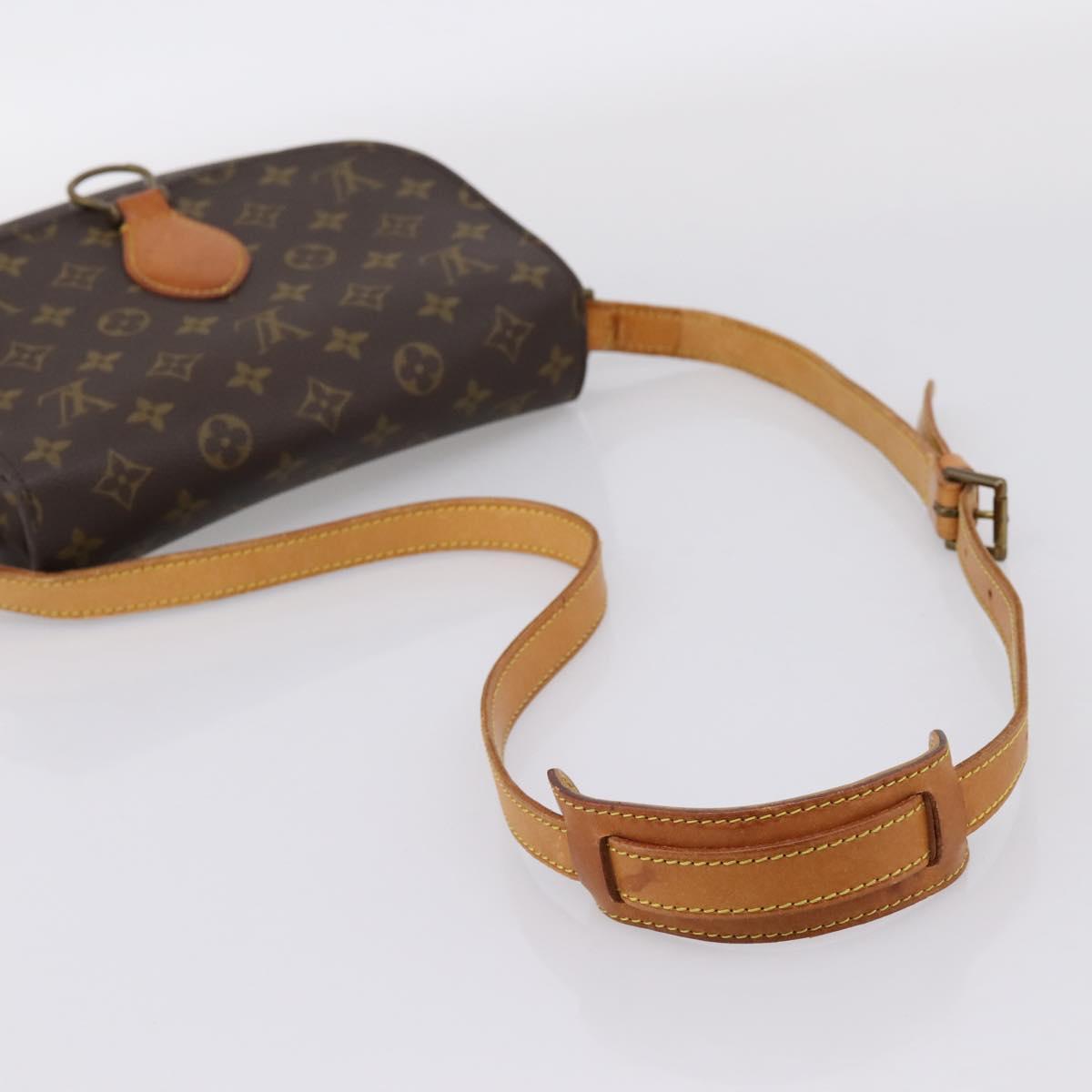 LOUIS VUITTON Monogram Saint Cloud GM Shoulder Bag M51242 LV Auth ep15883