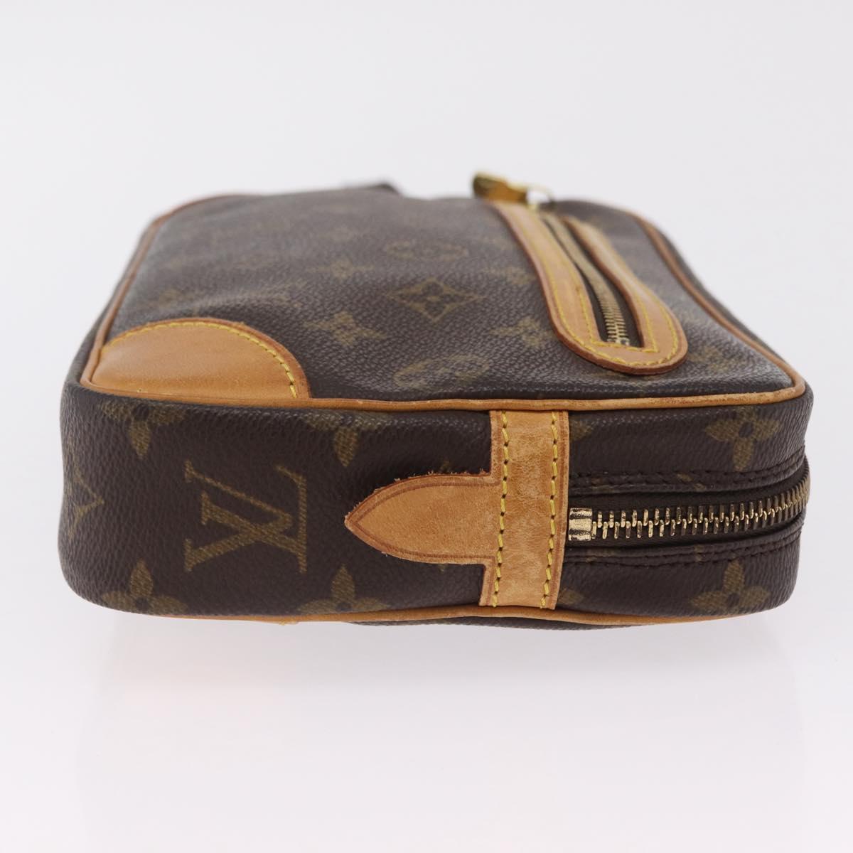 LOUIS VUITTON Monogram Marly Dragonne GM Clutch Bag M51825 LV Auth ep15885