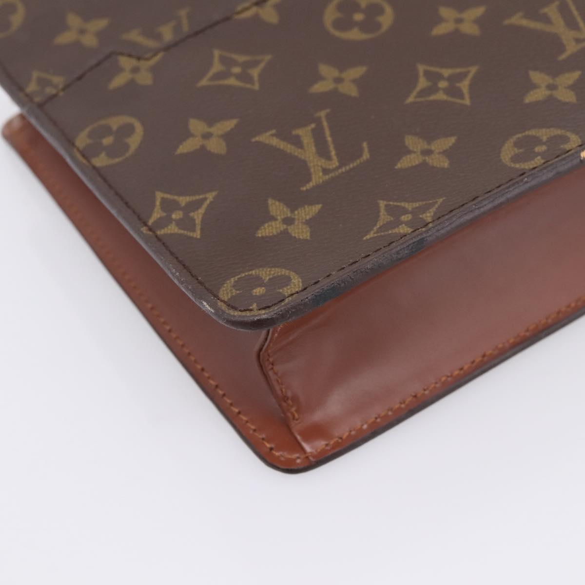 LOUIS VUITTON Monogram Pochette Homme Clutch Bag M51795 LV Auth ep15890