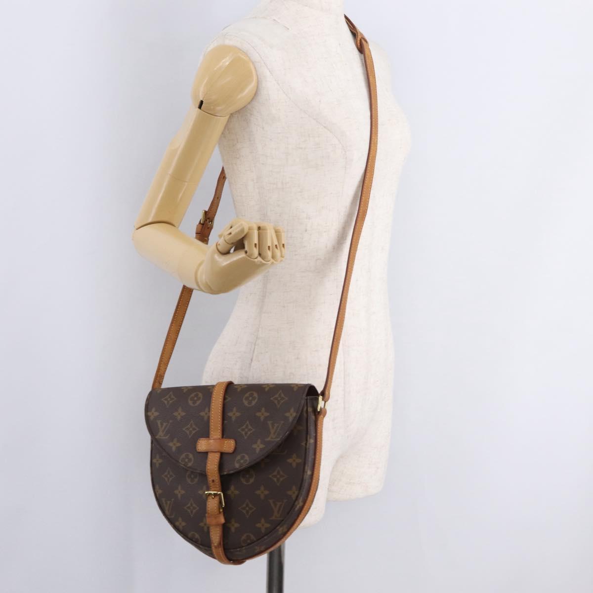 LOUIS VUITTON Monogram Chantilly MM Shoulder Bag M51233 LV Auth ep15896