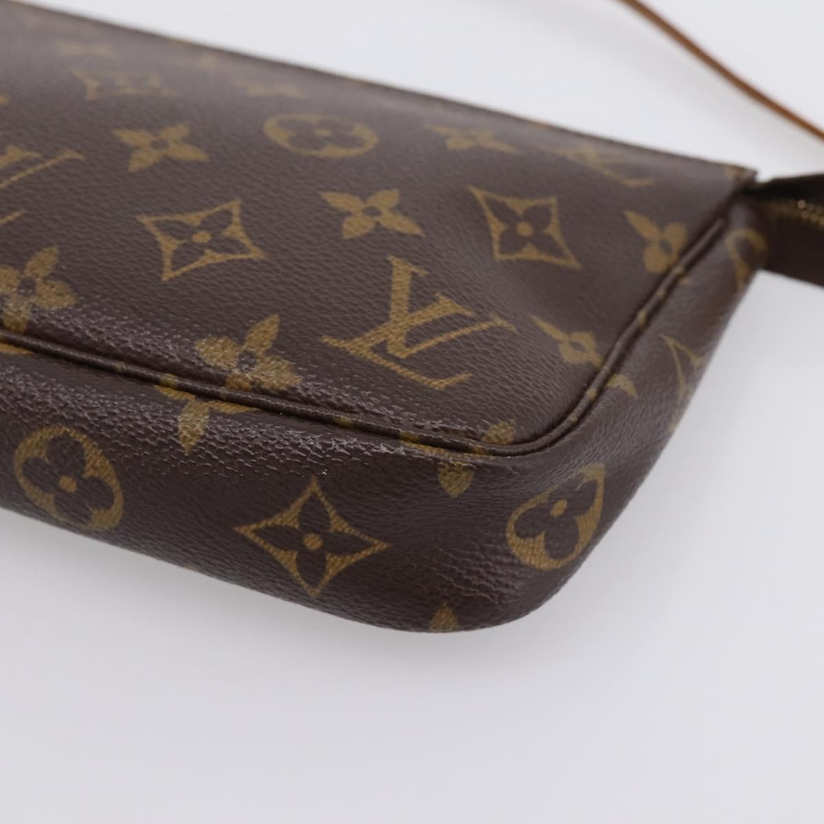 LOUIS VUITTON Monogram Pochette Accessoires Pouch M51980 LV Auth ep15898