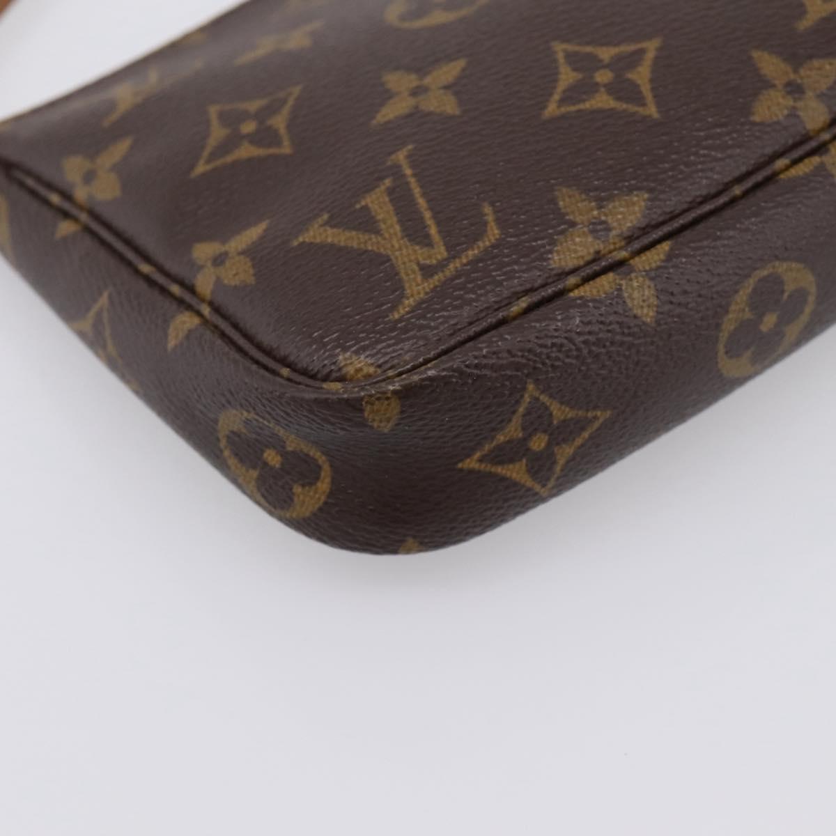 LOUIS VUITTON Monogram Pochette Accessoires Pouch M51980 LV Auth ep15898