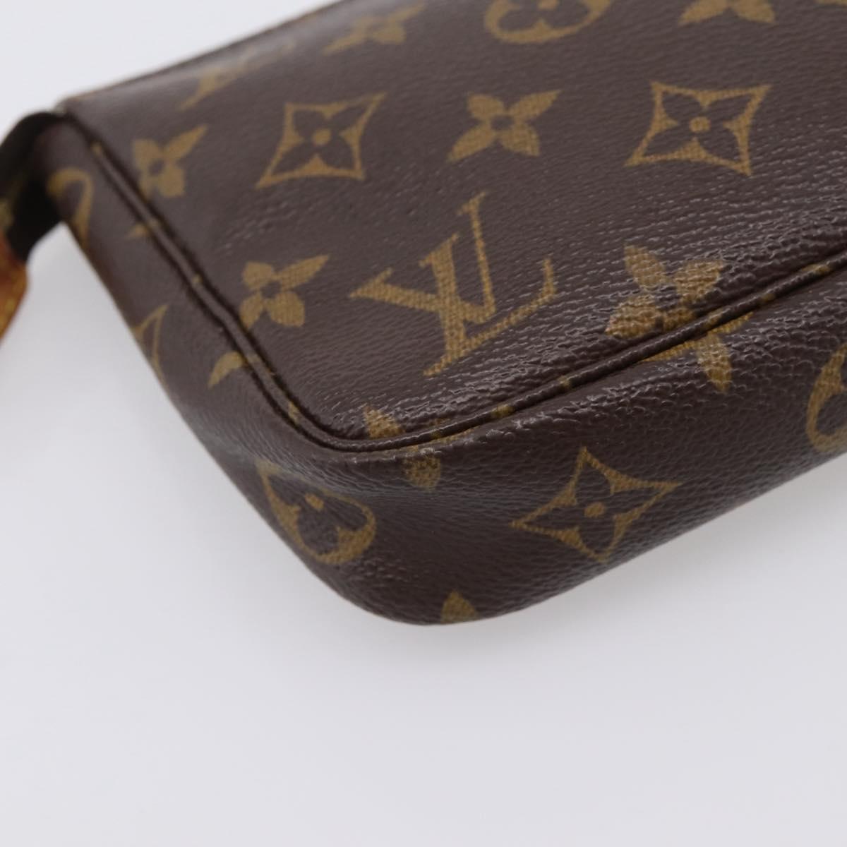 LOUIS VUITTON Monogram Pochette Accessoires Pouch M51980 LV Auth ep15898