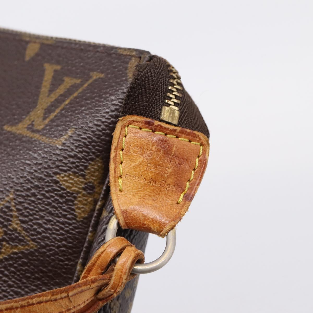 LOUIS VUITTON Monogram Pochette Accessoires Pouch M51980 LV Auth ep15898