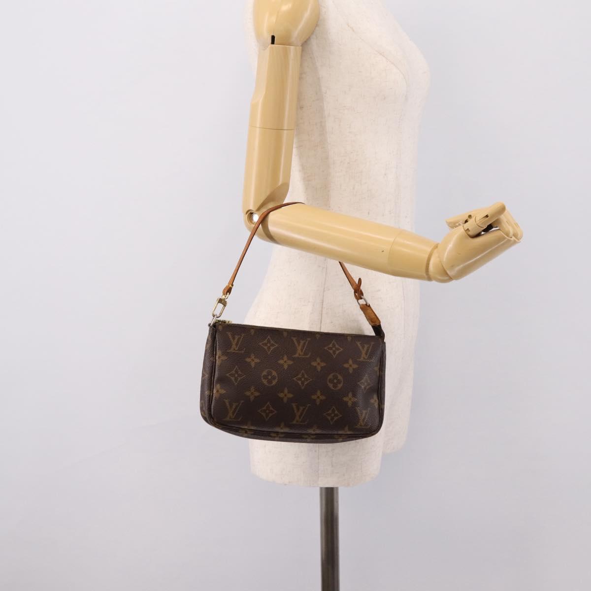 LOUIS VUITTON Monogram Pochette Accessoires Pouch M51980 LV Auth ep15898