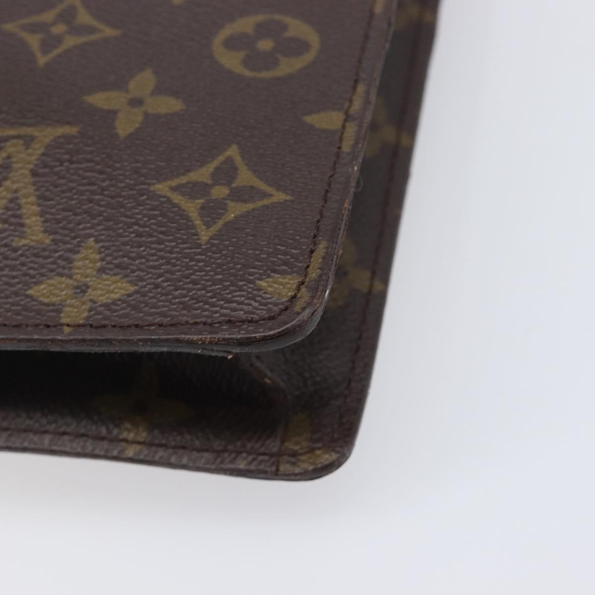 LOUIS VUITTON Monogram Porte Documents Senatur Briefcase M53335 LV Auth ep15900