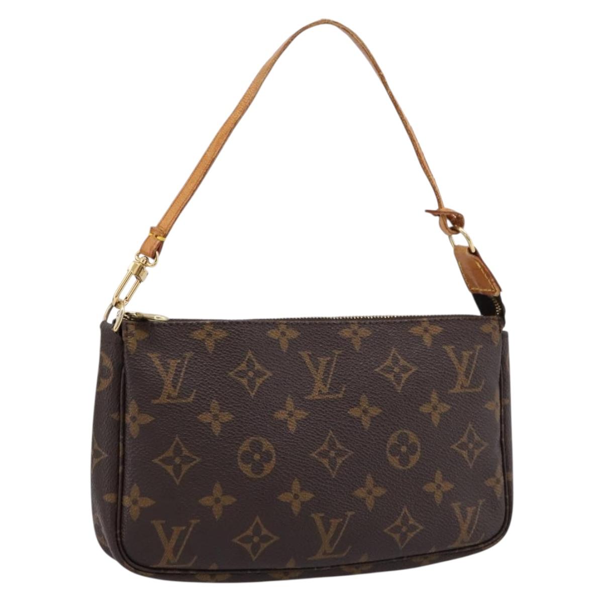 LOUIS VUITTON Monogram Pochette Accessoires Pouch M51980 LV Auth ep15909