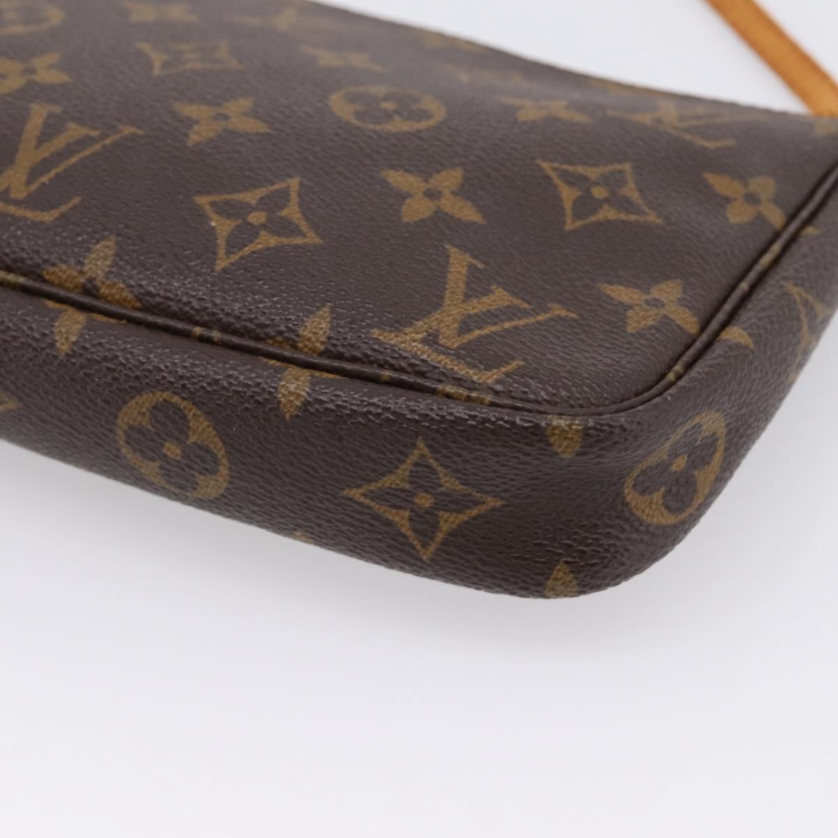 LOUIS VUITTON Monogram Pochette Accessoires Pouch M51980 LV Auth ep15909