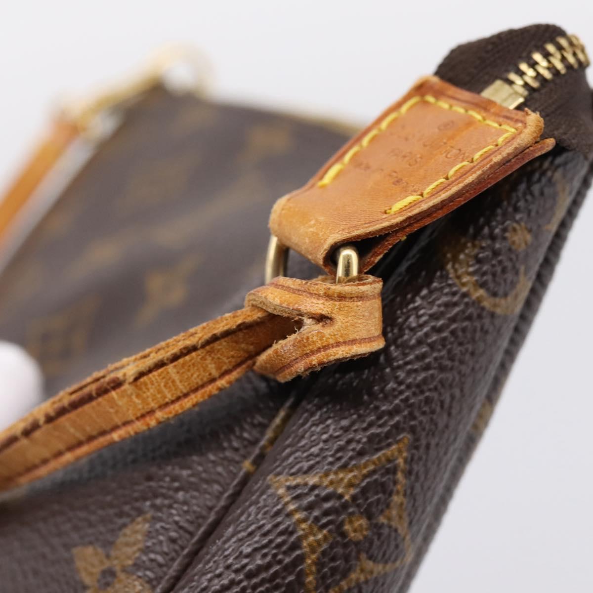 LOUIS VUITTON Monogram Pochette Accessoires Pouch M51980 LV Auth ep15909