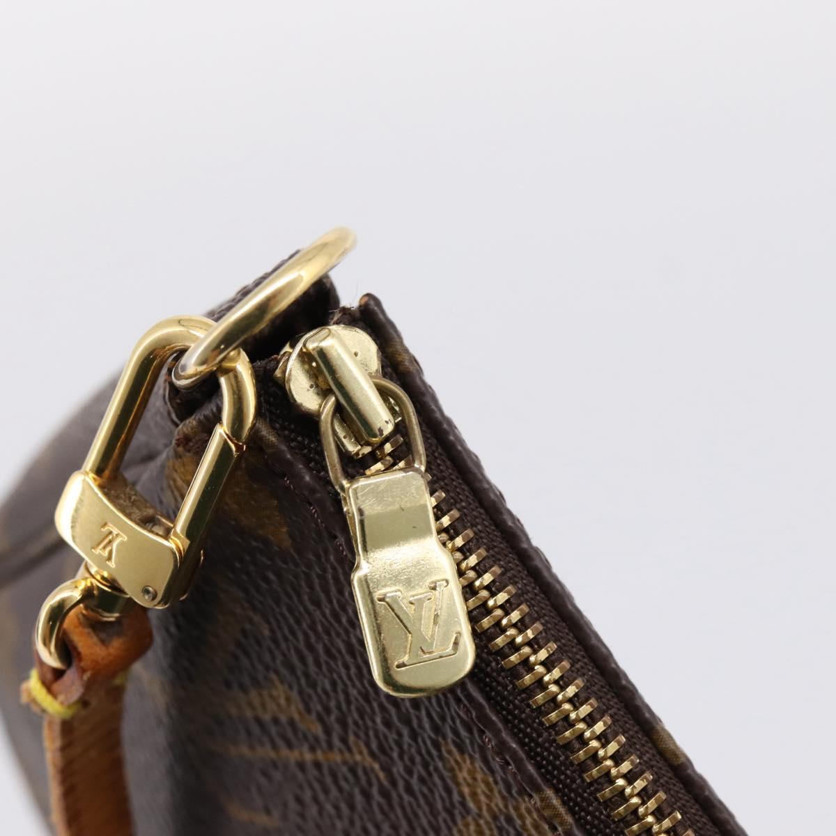 LOUIS VUITTON Monogram Pochette Accessoires Pouch M51980 LV Auth ep15909