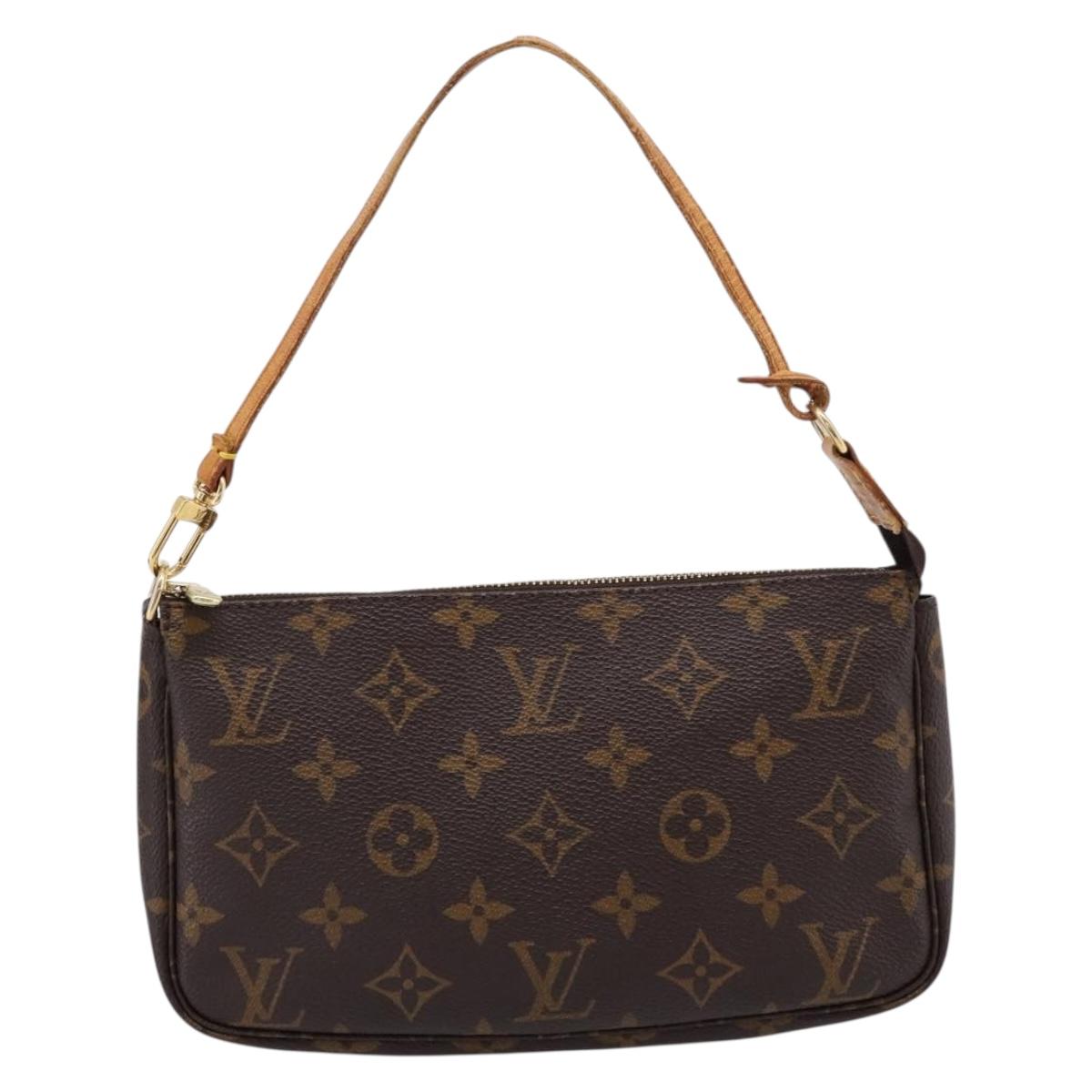 LOUIS VUITTON Monogram Pochette Accessoires Pouch M51980 LV Auth ep15909