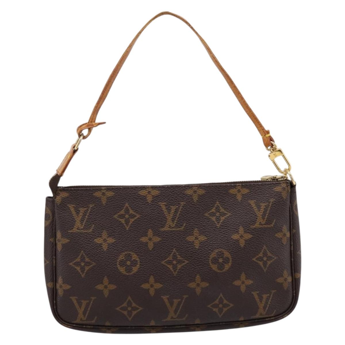 LOUIS VUITTON Monogram Pochette Accessoires Pouch M51980 LV Auth ep15909