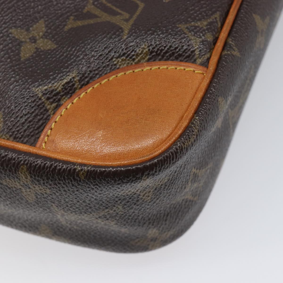 LOUIS VUITTON Monogram Compiegne 28 Clutch Bag M51845 LV Auth ep15910