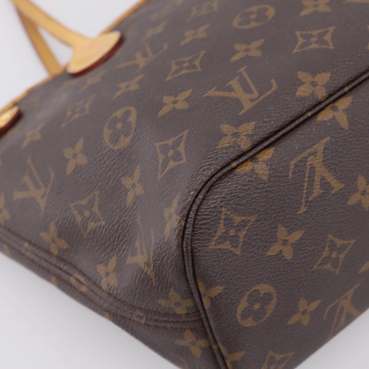 LOUIS VUITTON Monogram Neverfull PM Tote Bag M40155 LV Auth ep15911A