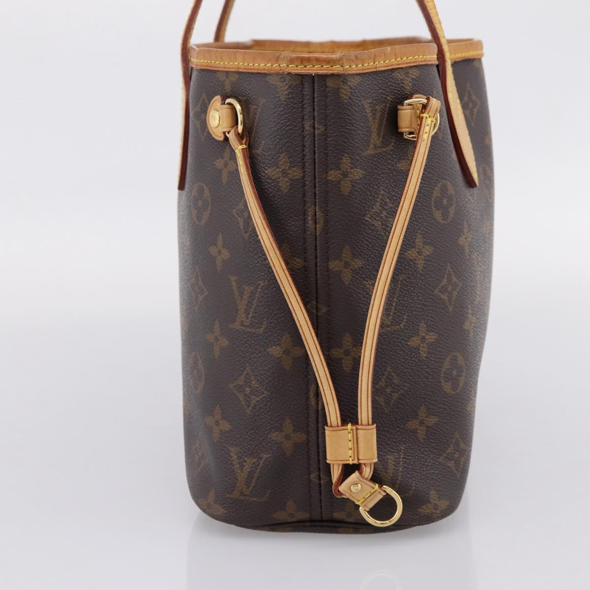LOUIS VUITTON Monogram Neverfull PM Tote Bag M40155 LV Auth ep15911A