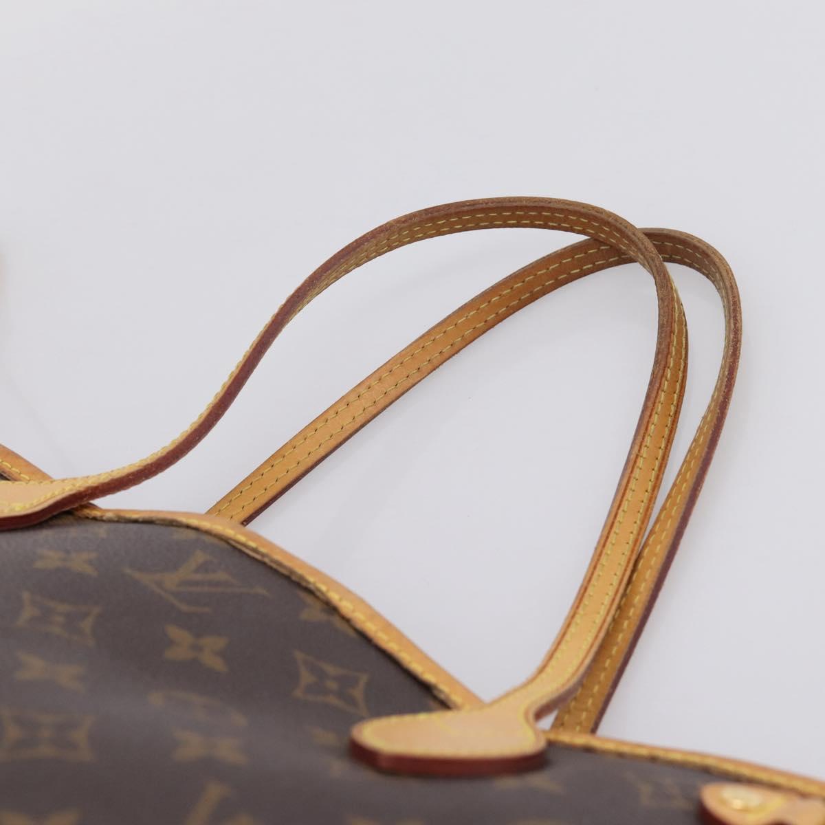 LOUIS VUITTON Monogram Neverfull PM Tote Bag M40155 LV Auth ep15911A