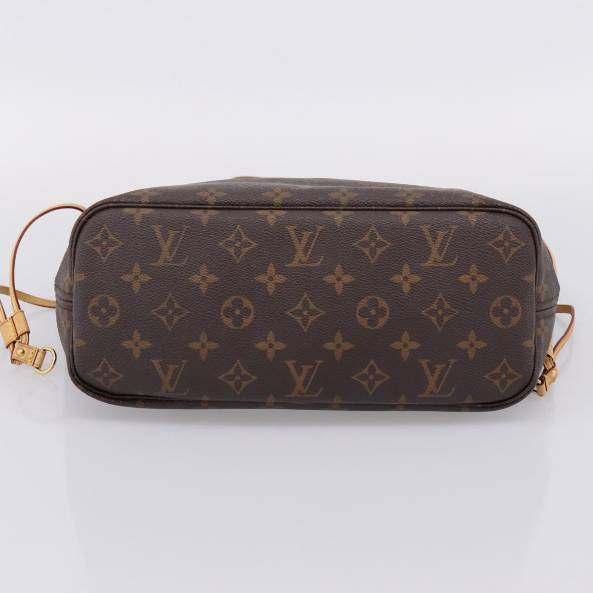 LOUIS VUITTON Monogram Neverfull PM Tote Bag M40155 LV Auth ep15911A