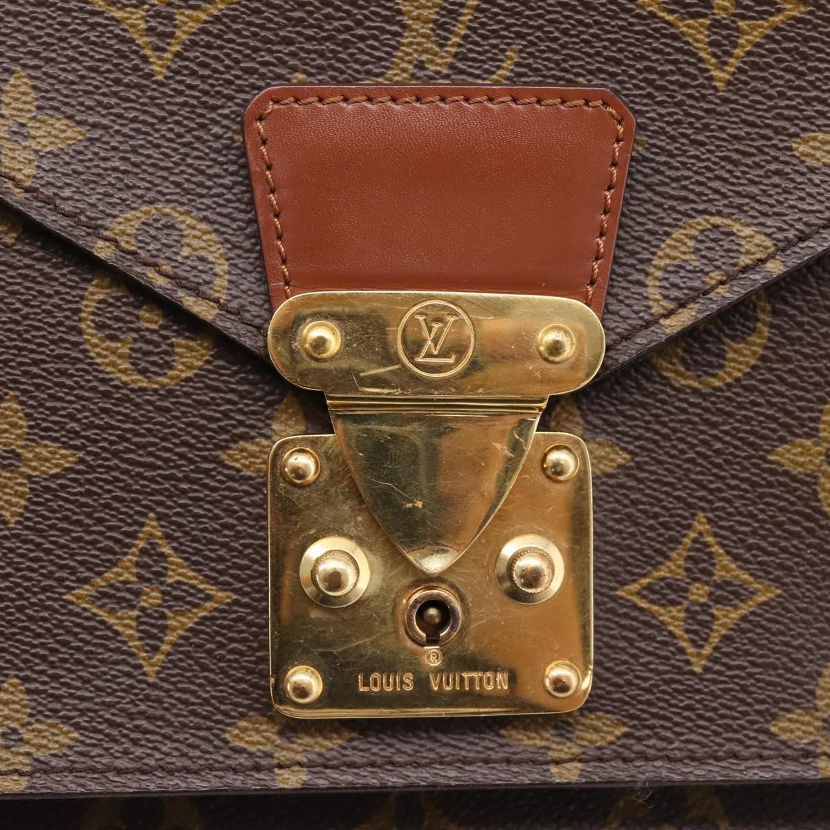 LOUIS VUITTON Monogram Monceau26 Hand Bag M51187 LV Auth ep15920