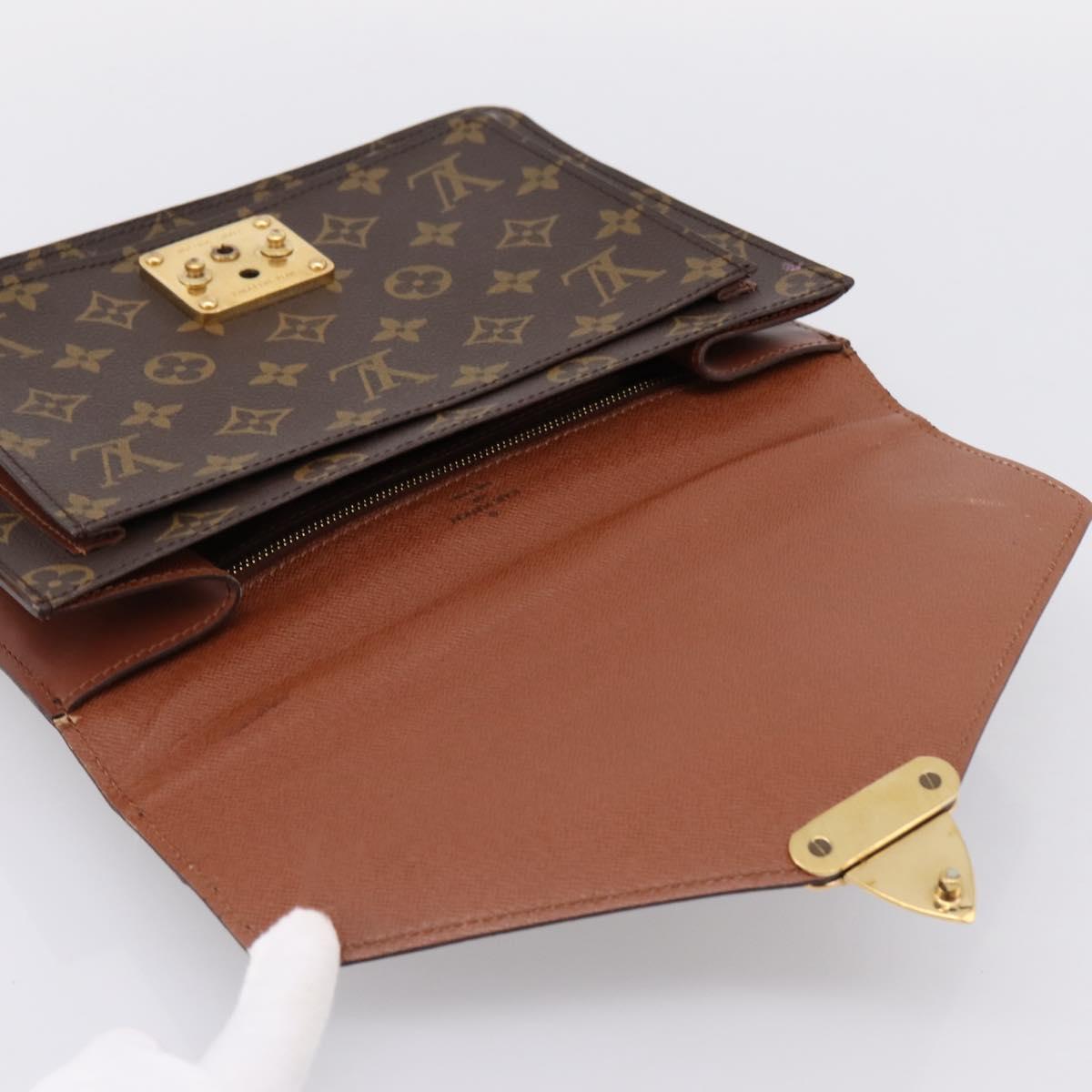 LOUIS VUITTON Monogram Monceau26 Hand Bag M51187 LV Auth ep15920