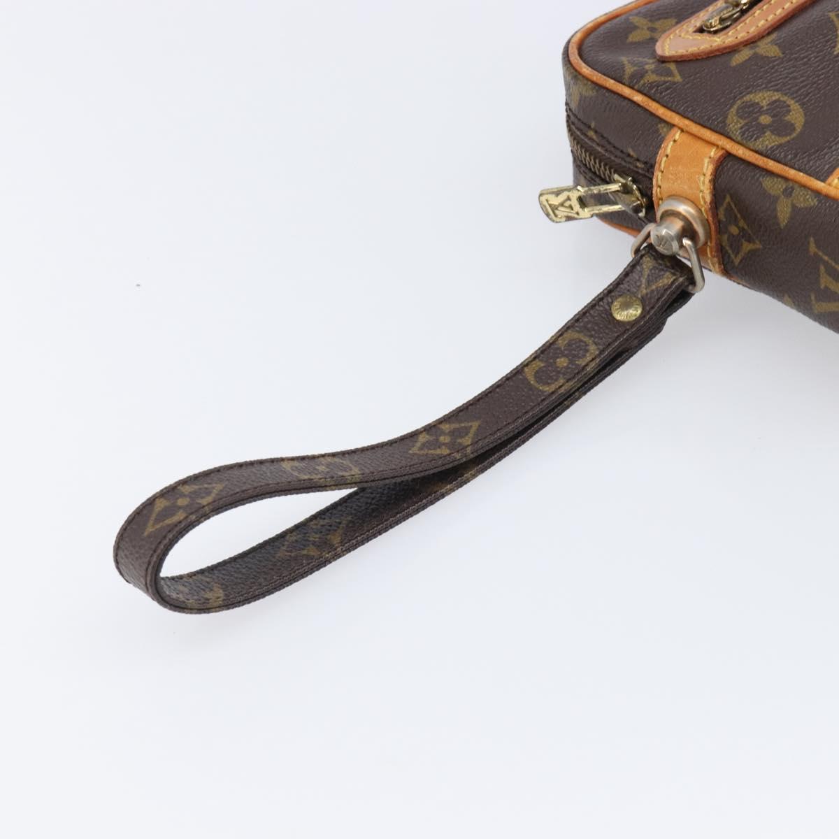 LOUIS VUITTON Monogram Marly Dragonne GM Clutch Bag M51825 LV Auth ep15922