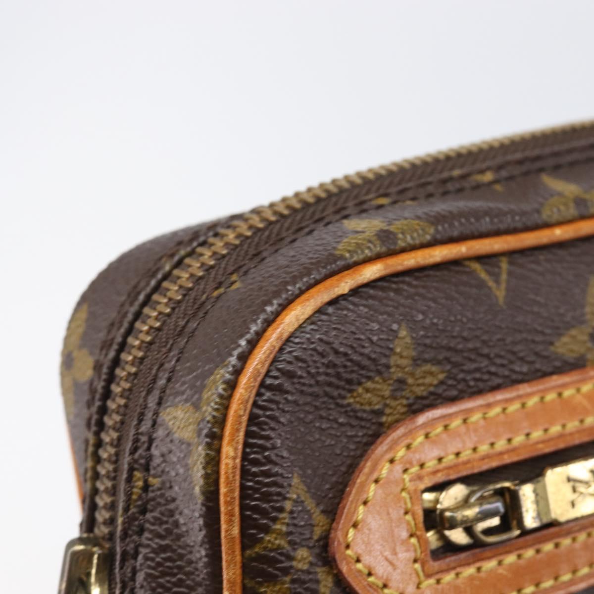 LOUIS VUITTON Monogram Marly Dragonne GM Clutch Bag M51825 LV Auth ep15922