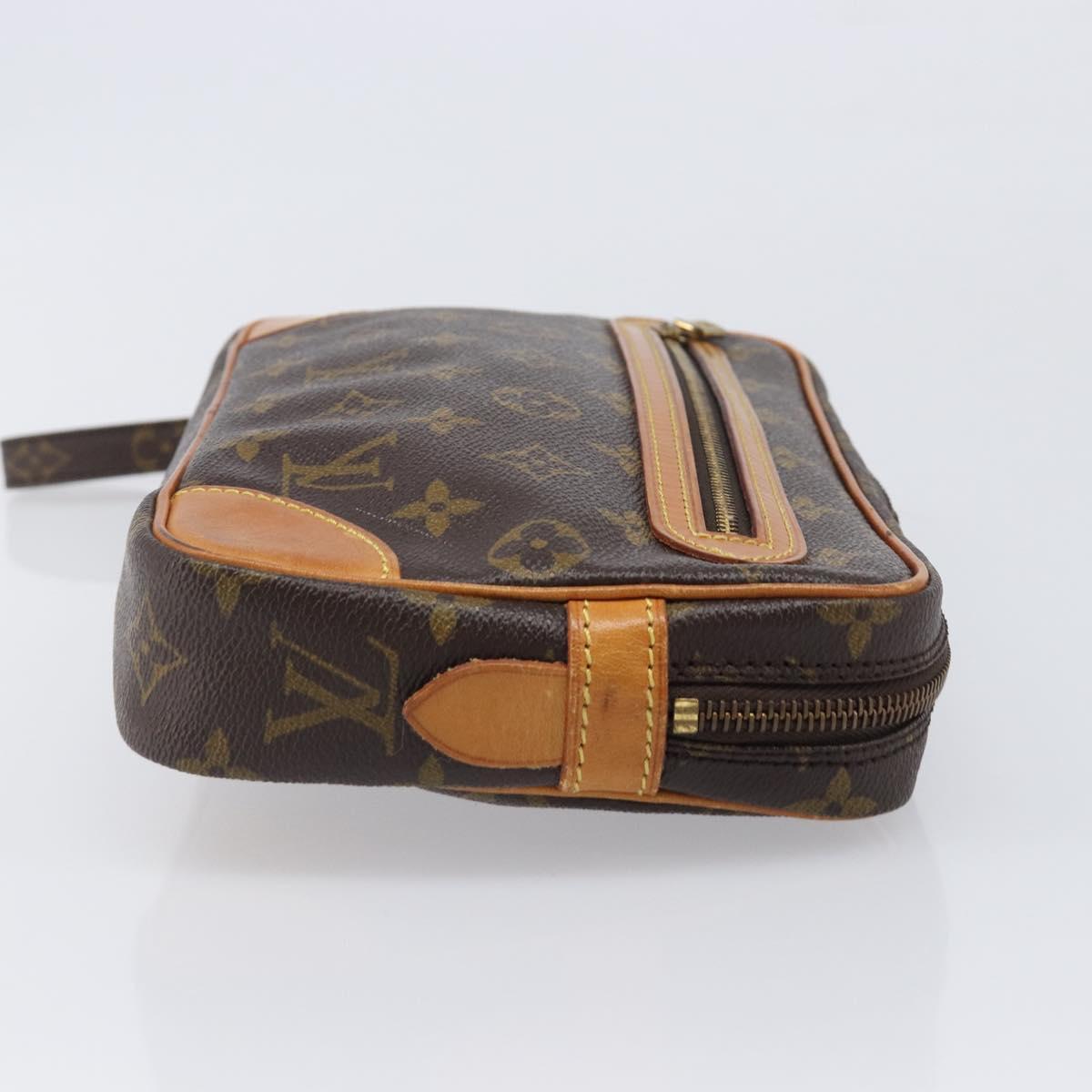LOUIS VUITTON Monogram Marly Dragonne GM Clutch Bag M51825 LV Auth ep15922