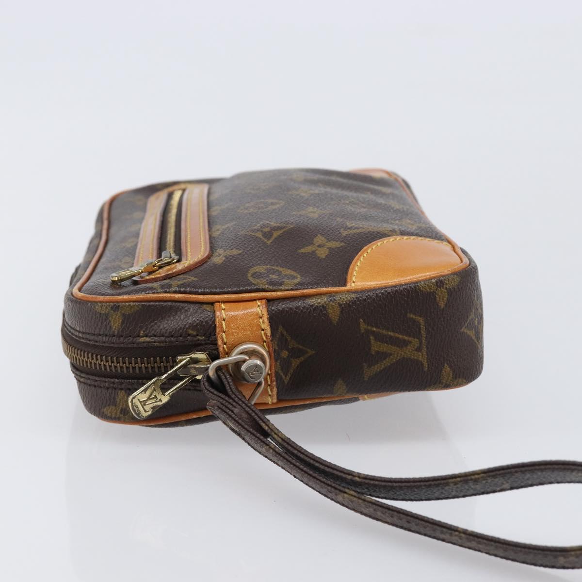 LOUIS VUITTON Monogram Marly Dragonne GM Clutch Bag M51825 LV Auth ep15922