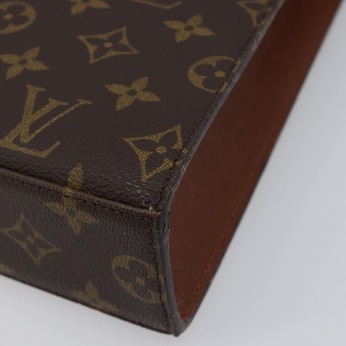 LOUIS VUITTON Monogram Malesherbes Hand Bag M51379 LV Auth ep15923A