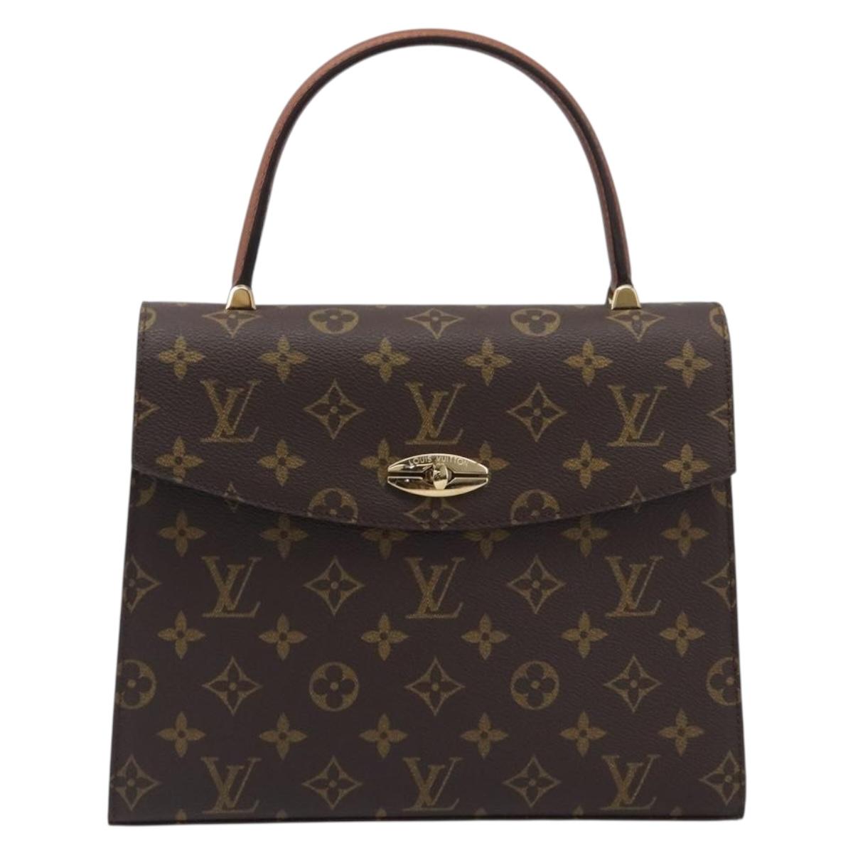 LOUIS VUITTON Monogram Malesherbes Hand Bag M51379 LV Auth ep15923A