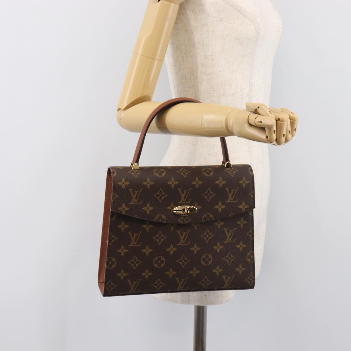 LOUIS VUITTON Monogram Malesherbes Hand Bag M51379 LV Auth ep15923A