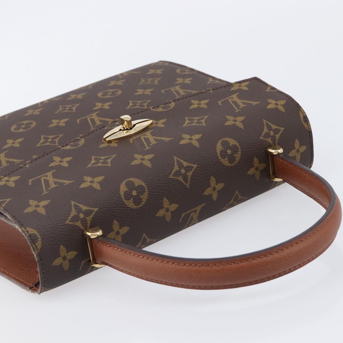 LOUIS VUITTON Monogram Malesherbes Hand Bag M51379 LV Auth ep15923A