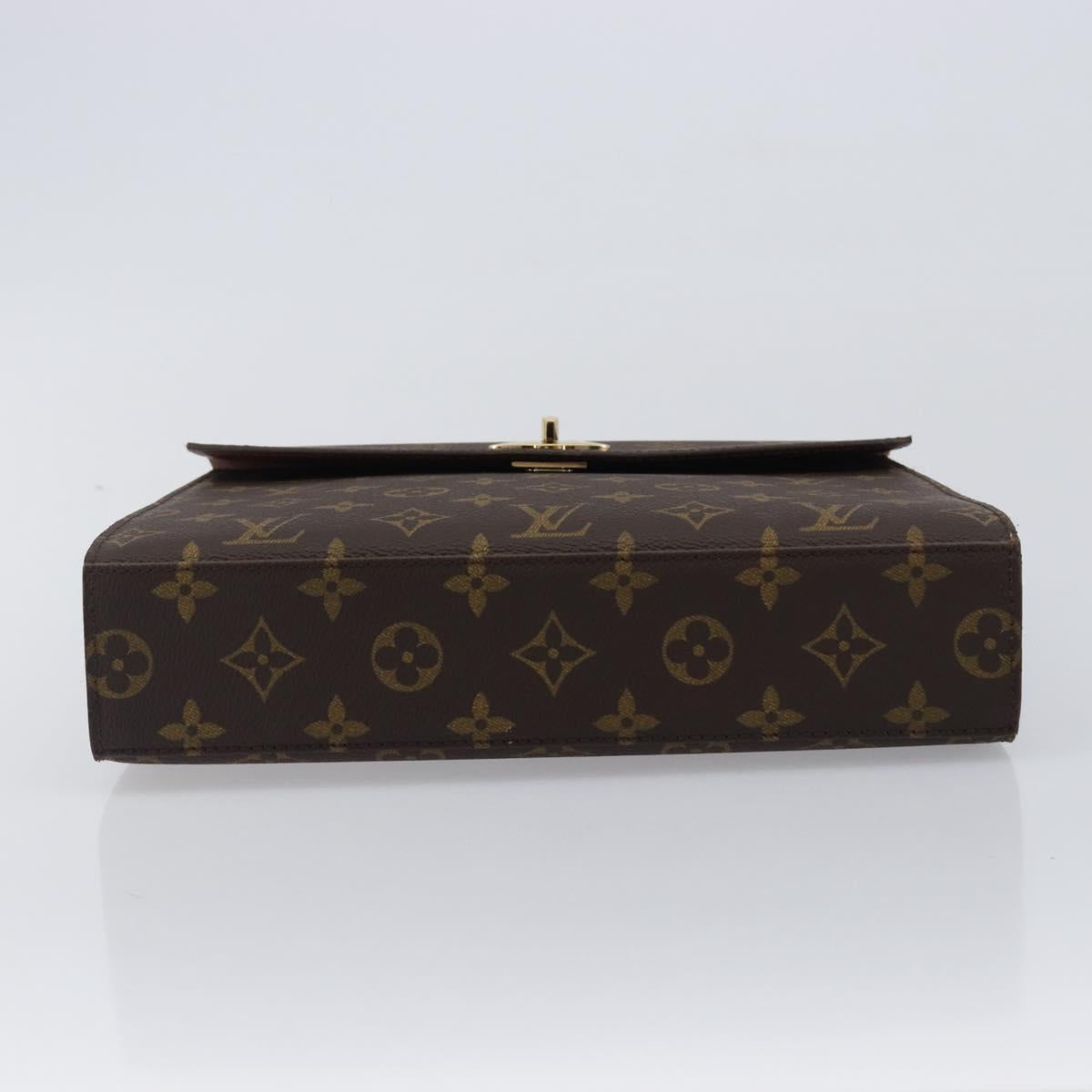 LOUIS VUITTON Monogram Malesherbes Hand Bag M51379 LV Auth ep15923A