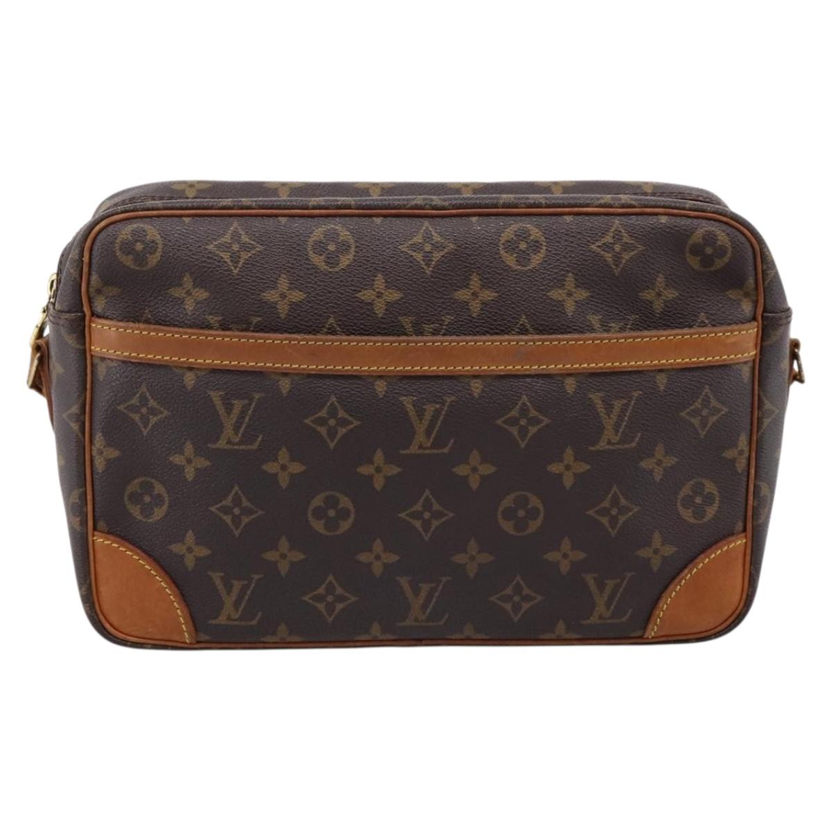 LOUIS VUITTON Monogram Trocadero 30 Shoulder Bag M51272 LV Auth ep15924