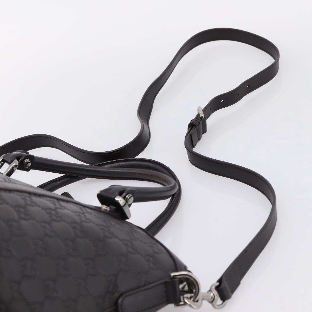 GUCCI GG Canvas Guccissima Bag Leather 2way Outlet Brown 341503 Auth ep15925