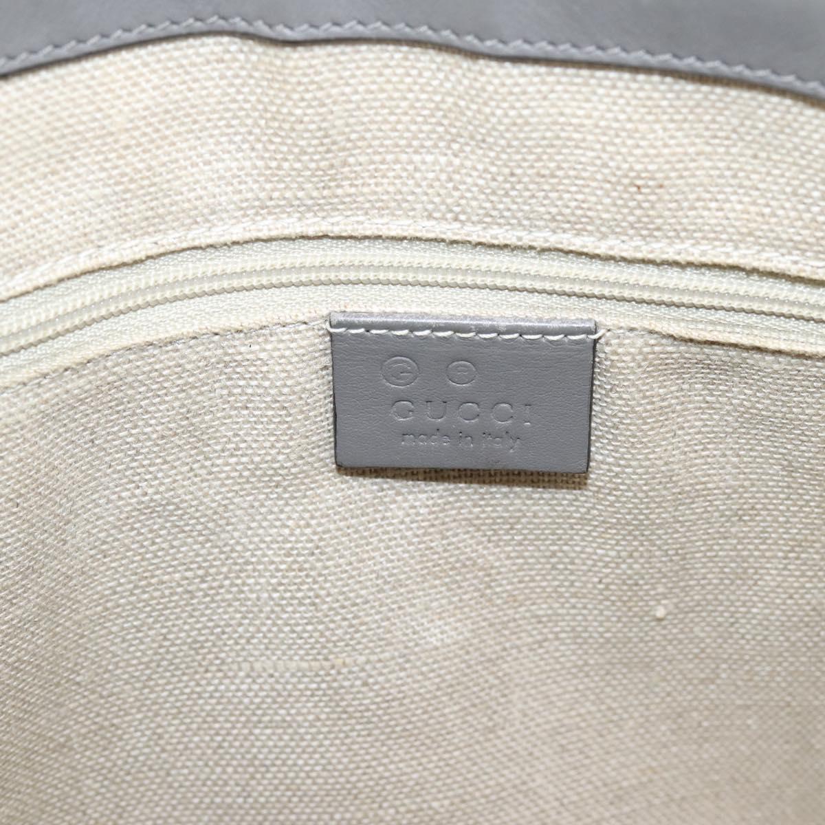 GUCCI Micro GG Canvas Guccissima Bag Leather 2way Outlet 449656 Auth ep15926