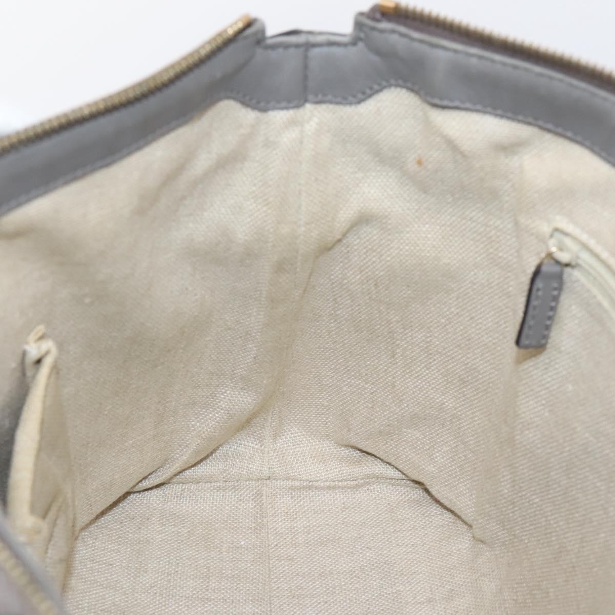 GUCCI Micro GG Canvas Guccissima Bag Leather 2way Outlet 449656 Auth ep15926