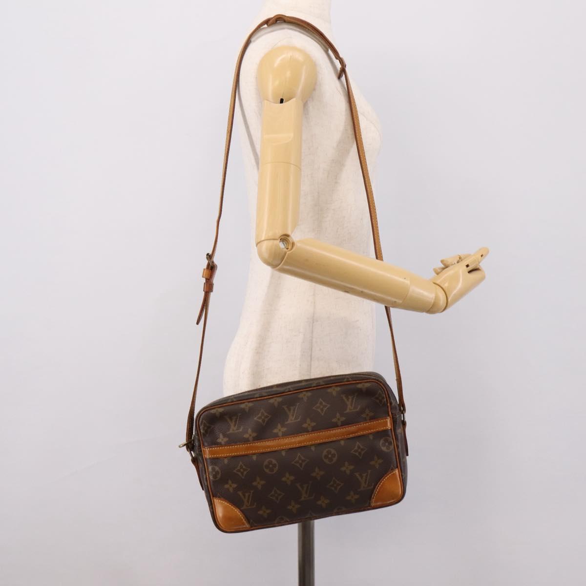 LOUIS VUITTON Monogram Trocadero 27 Shoulder Bag M51274 LV Auth ep15928