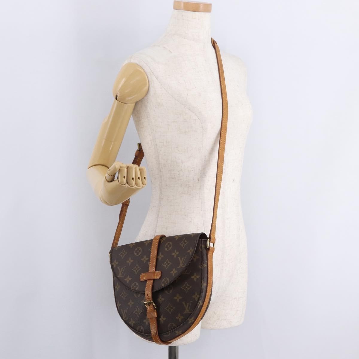 LOUIS VUITTON Monogram Chantilly MM Shoulder Bag M51233 LV Auth ep15930
