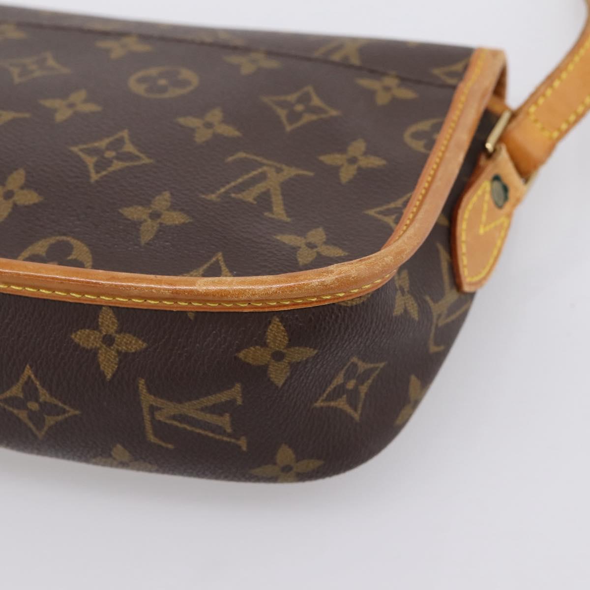 LOUIS VUITTON Monogram Gibeciere PM Shoulder Bag M42248 LV Auth ep15931A