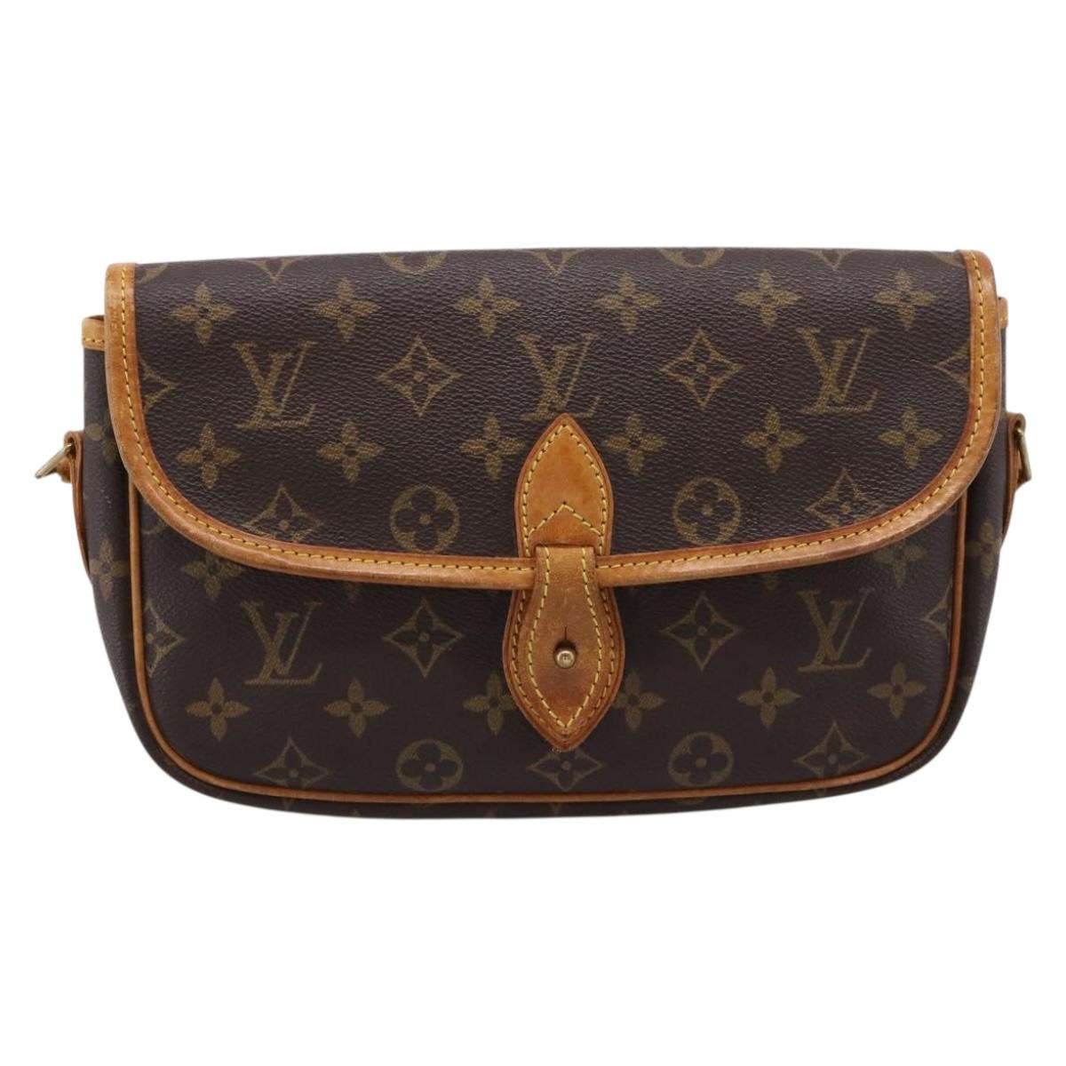 LOUIS VUITTON Monogram Gibeciere PM Shoulder Bag M42248 LV Auth ep15931A