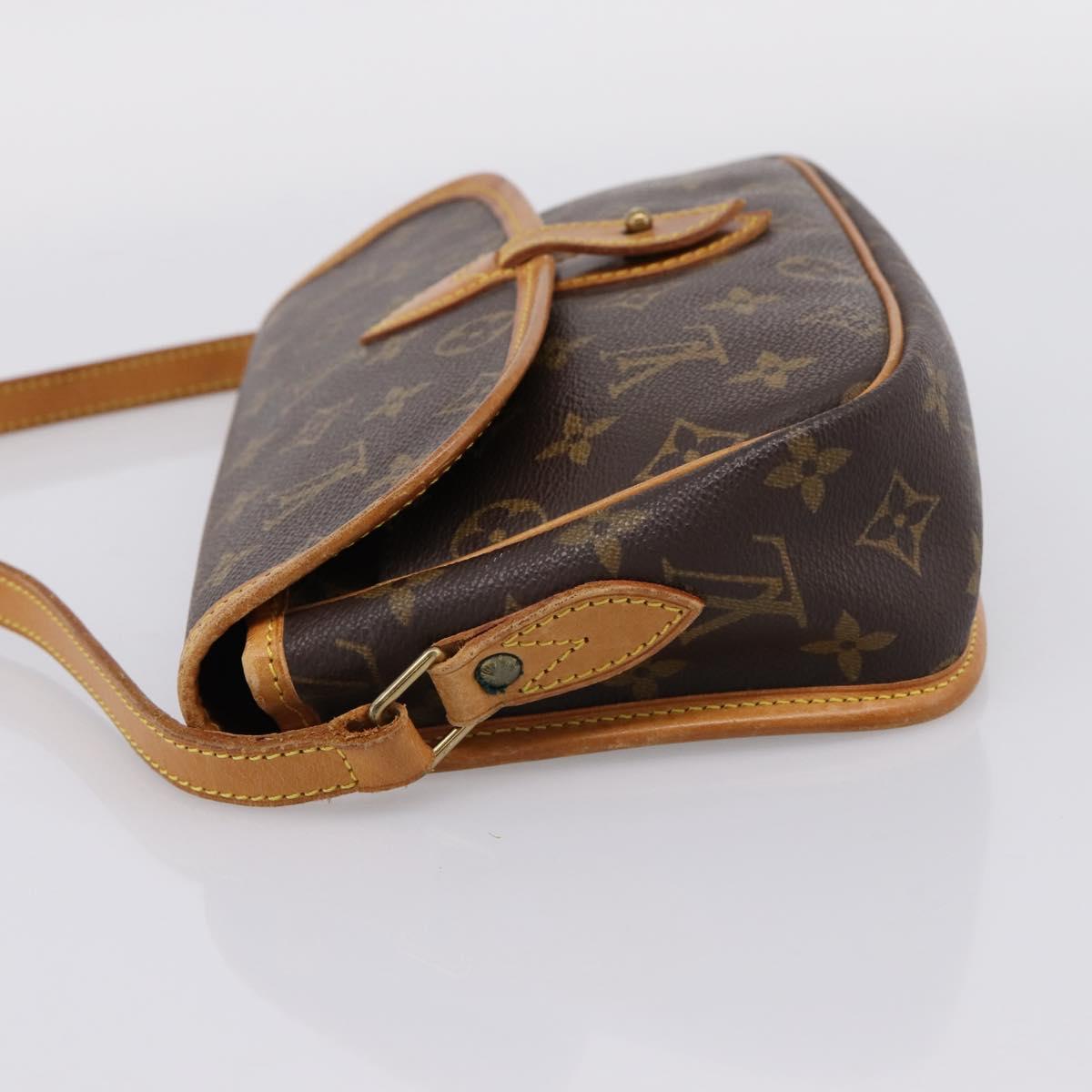 LOUIS VUITTON Monogram Gibeciere PM Shoulder Bag M42248 LV Auth ep15931A