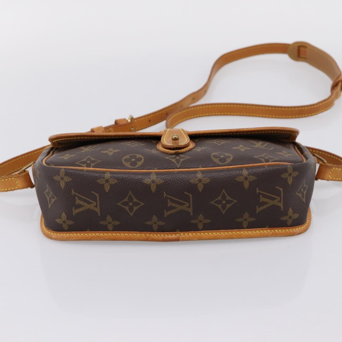 LOUIS VUITTON Monogram Gibeciere PM Shoulder Bag M42248 LV Auth ep15931A