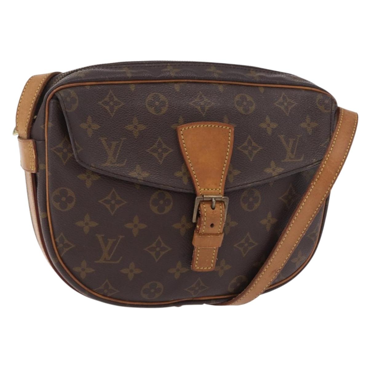 LOUIS VUITTON Monogram Jeune Fille GM Shoulder Bag M51225 LV Auth ep15932