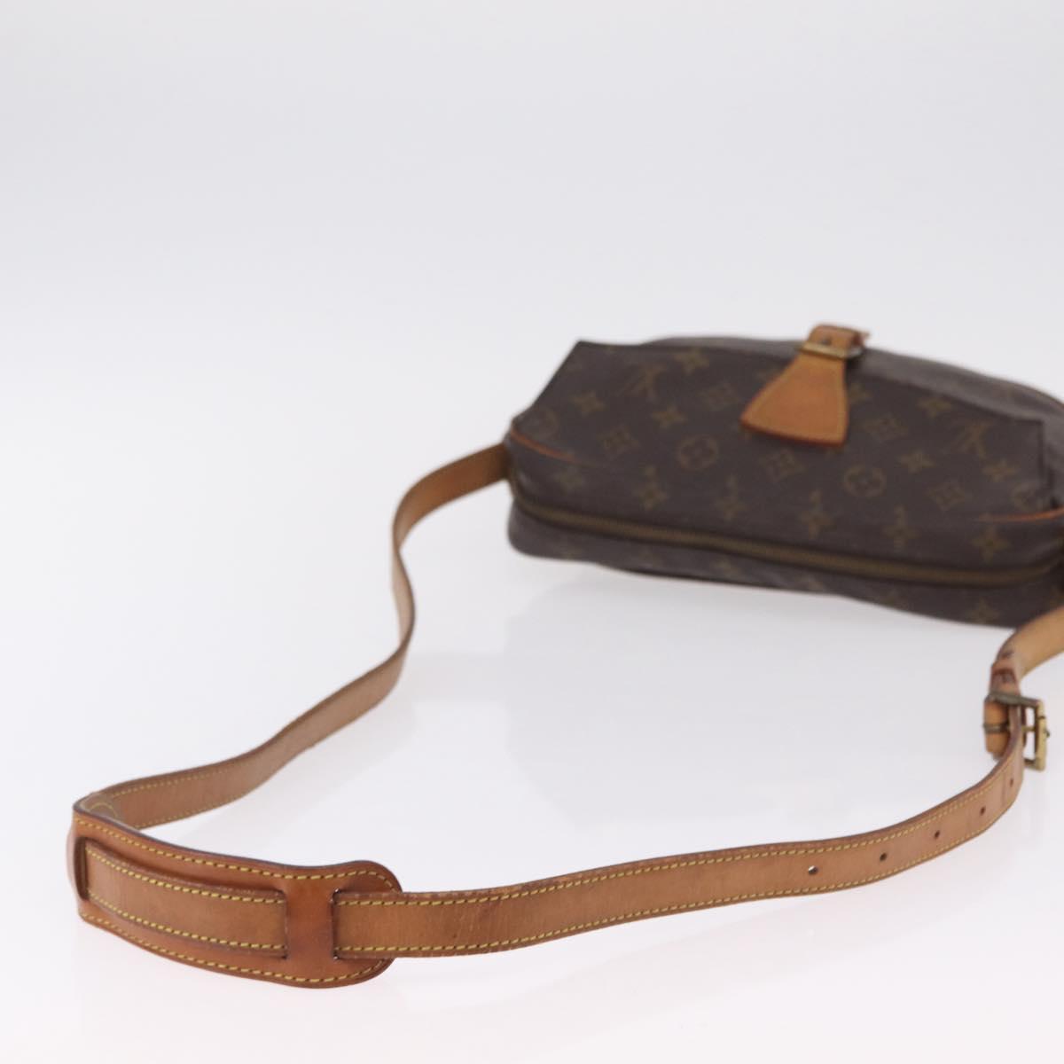 LOUIS VUITTON Monogram Jeune Fille GM Shoulder Bag M51225 LV Auth ep15932