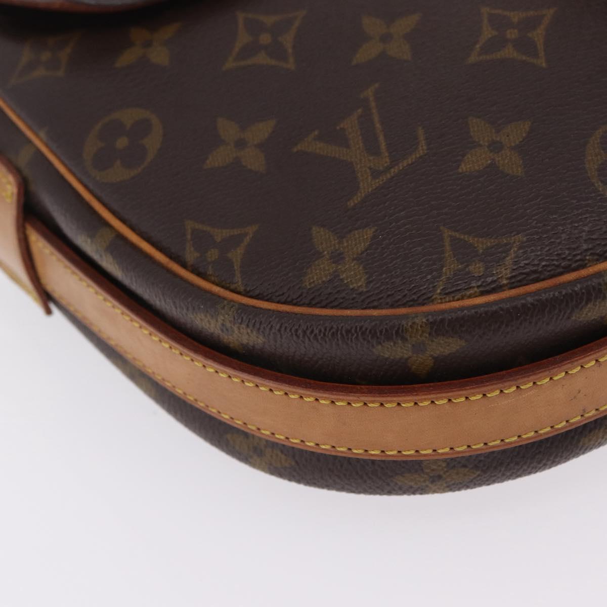LOUIS VUITTON Monogram Jeune Fille GM Shoulder Bag M51225 LV Auth ep15932