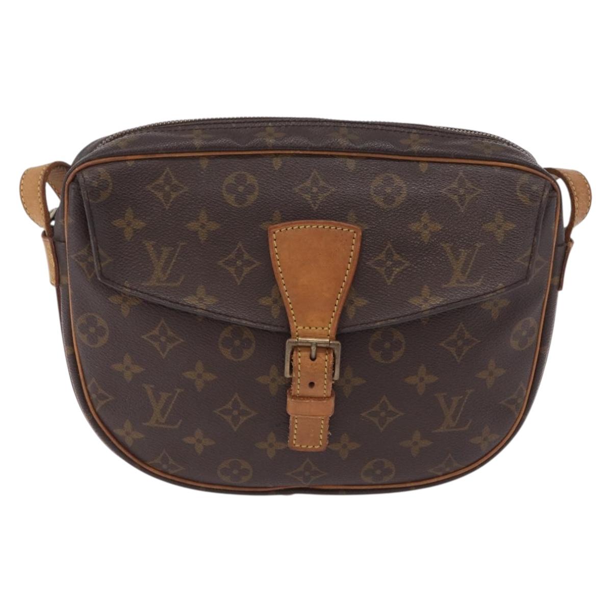 LOUIS VUITTON Monogram Jeune Fille GM Shoulder Bag M51225 LV Auth ep15932
