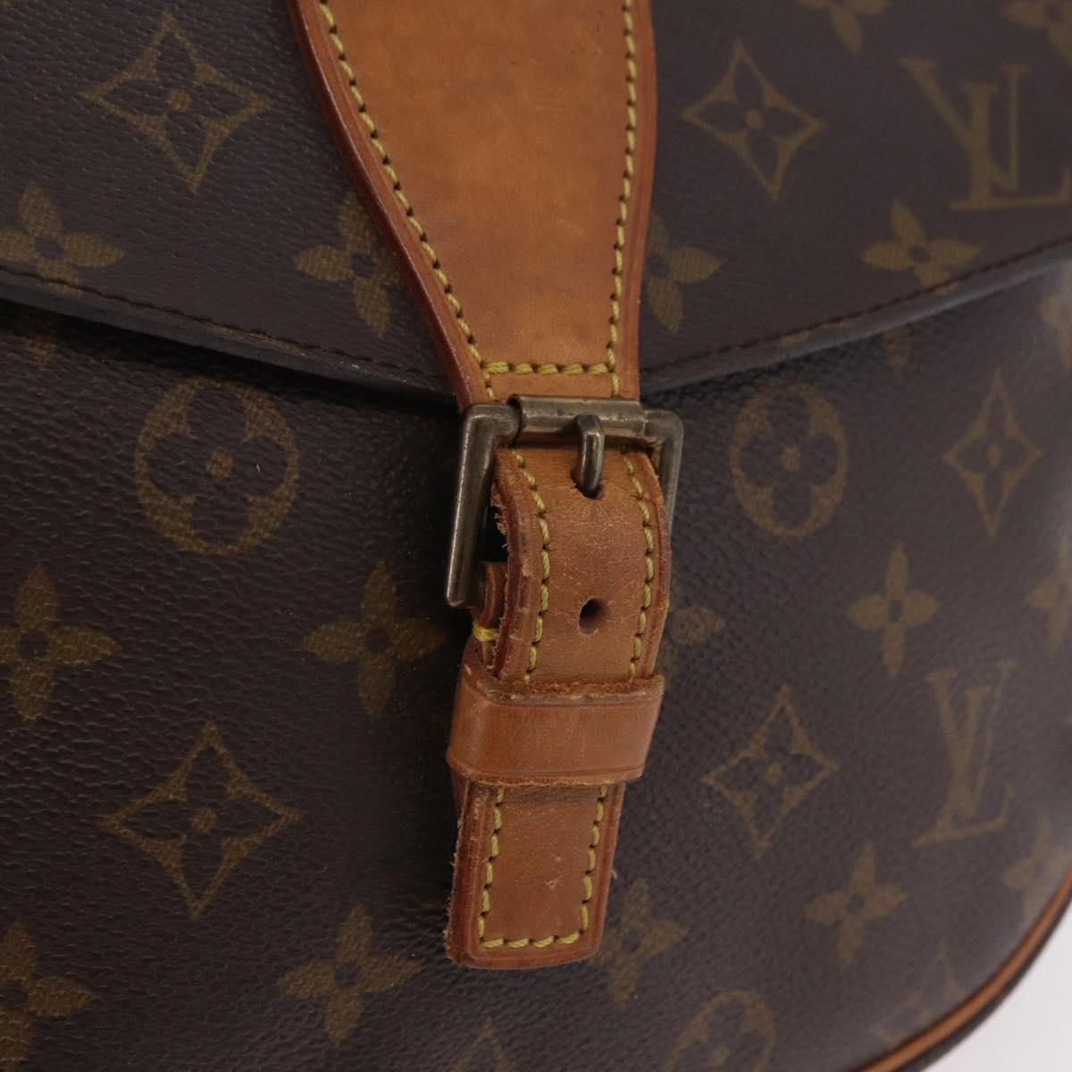 LOUIS VUITTON Monogram Jeune Fille GM Shoulder Bag M51225 LV Auth ep15932