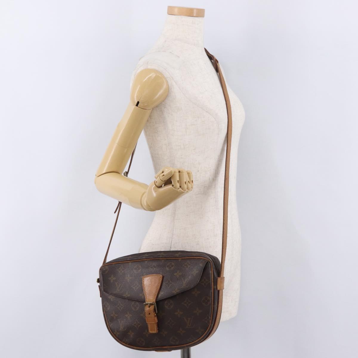 LOUIS VUITTON Monogram Jeune Fille GM Shoulder Bag M51225 LV Auth ep15932