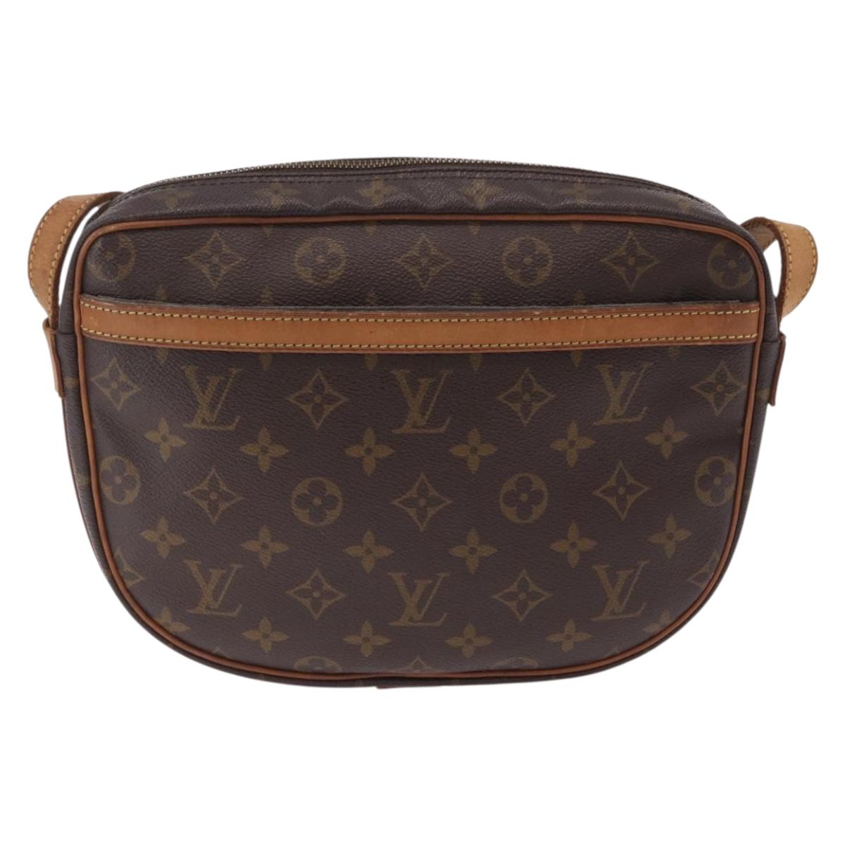 LOUIS VUITTON Monogram Jeune Fille GM Shoulder Bag M51225 LV Auth ep15932